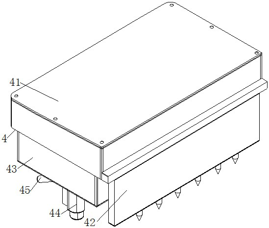 Agricultural ecological analysis water and soil sampling device based on Internet