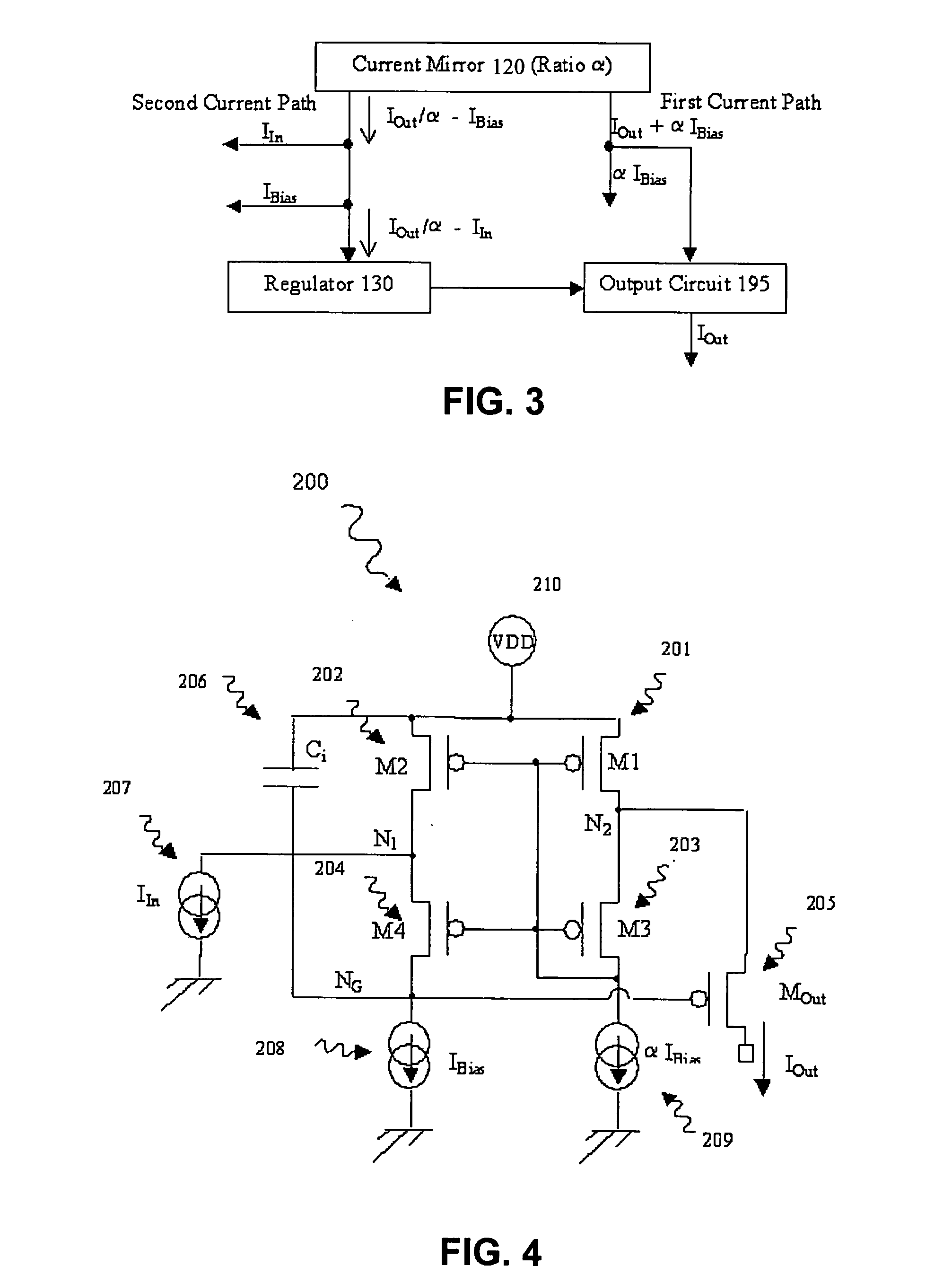 Regulated current mirror