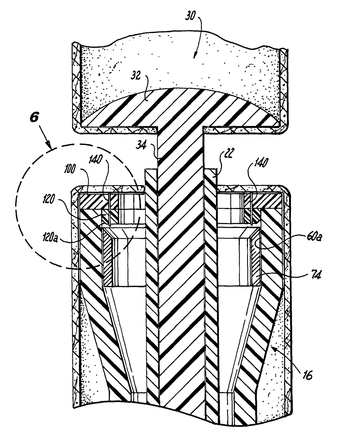 Circular surgical stapling device including buttress material