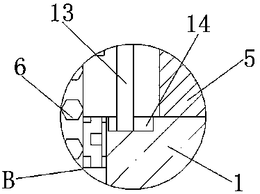 Sound insulation type glass bracket for producing automobile parts