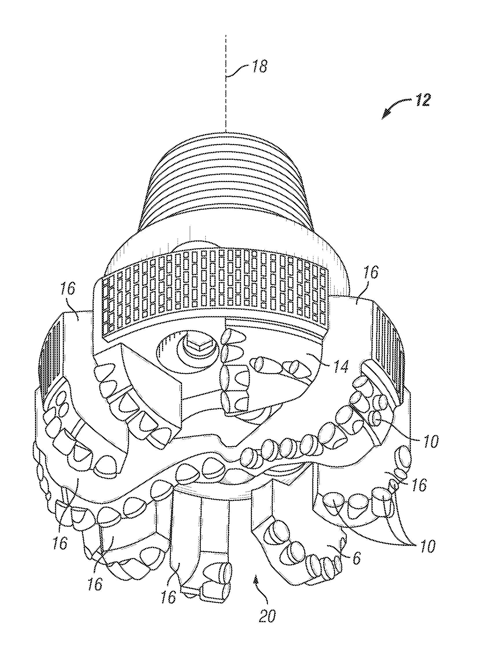 In-Situ Boron Doped PDC Element