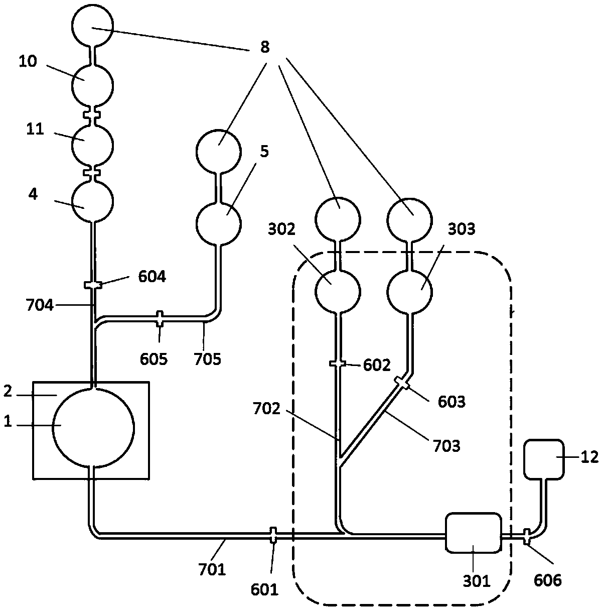 Device and method for detecting nucleic acid by isothermal amplification technology