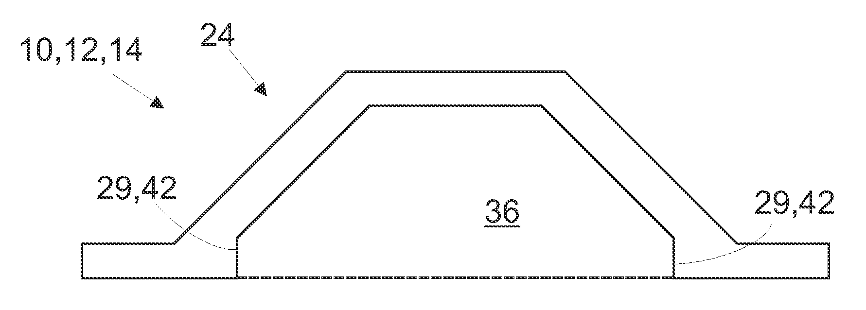 Clip Integration of Pressure Tube Mold Cores into Hardened Omega-Stringers for the Production of Stiffened Fiber Composite Skin Shells, in particular for Aeronautics and Astronautics