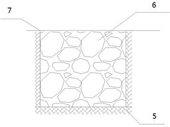 A pit-in-pit steel drum drainage method