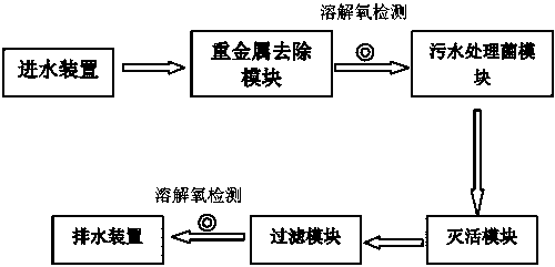 Repair treatment system for low-pollution water body