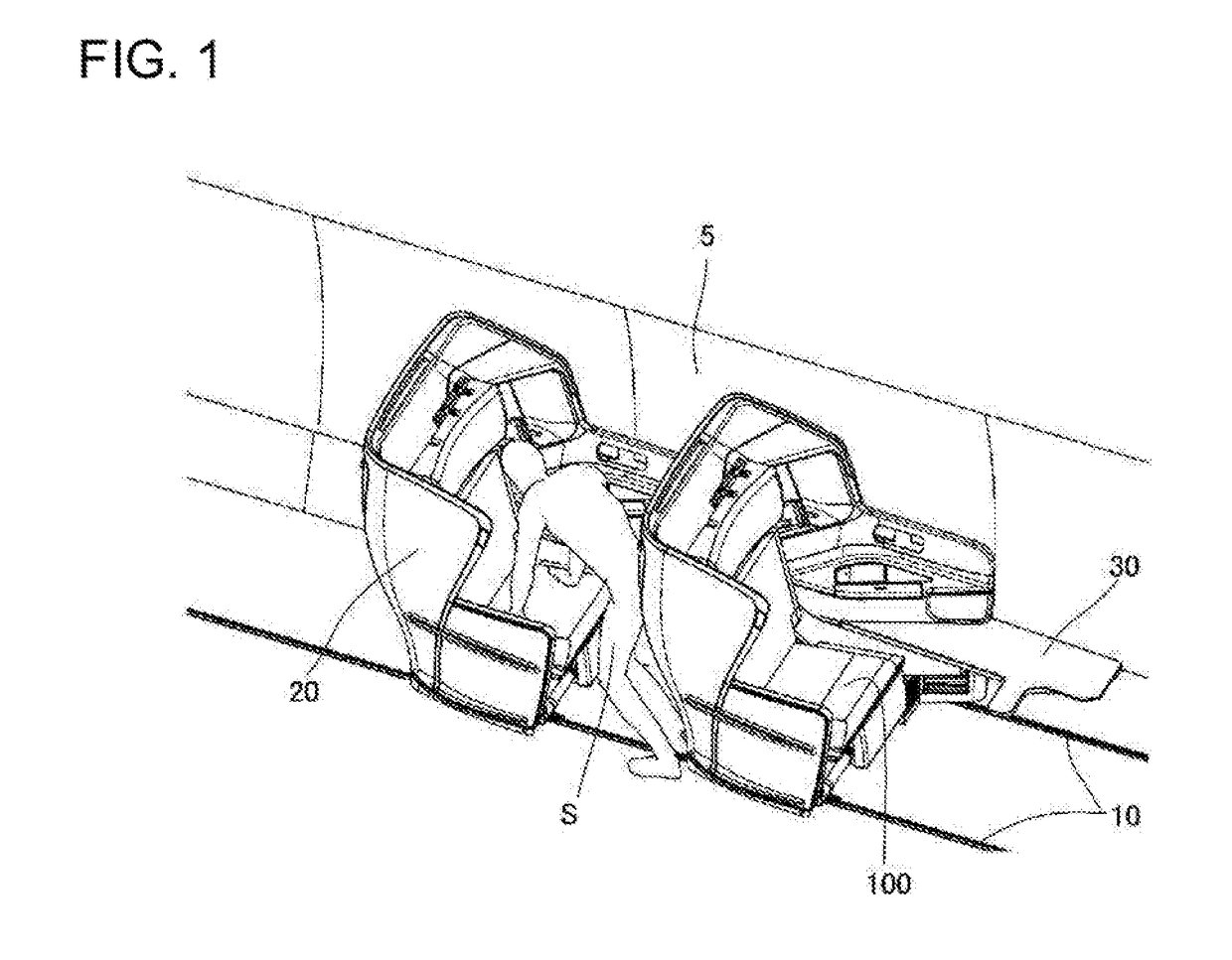 Passenger seat for aircraft