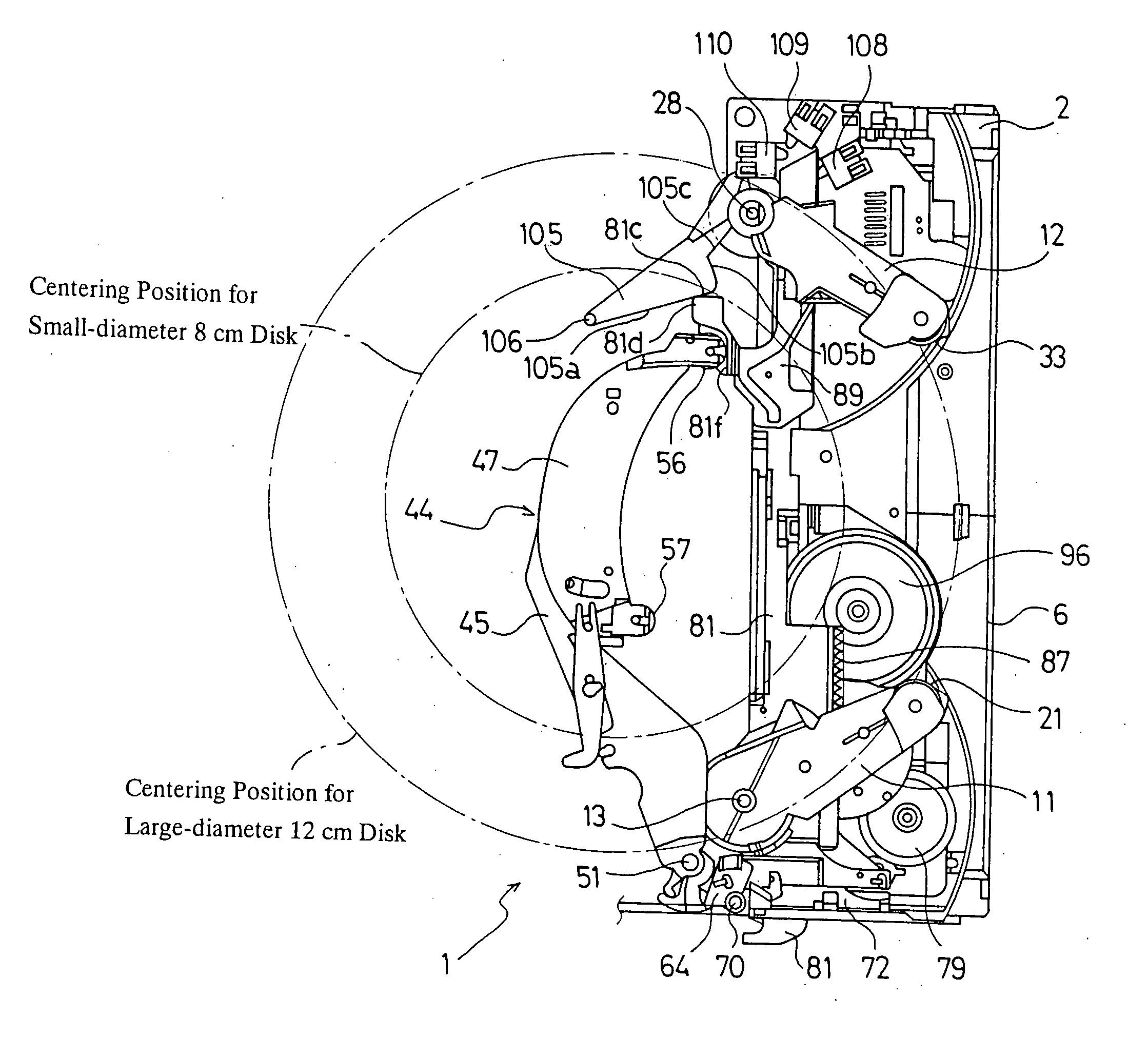 Disk storage medium processing apparatus