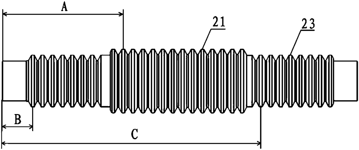 Planetary roller screw mechanism, automobile hydraulic separation system and automobile