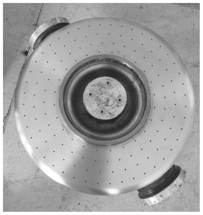 Preparation method of copper-niobium composite radio frequency superconducting resonant cavity