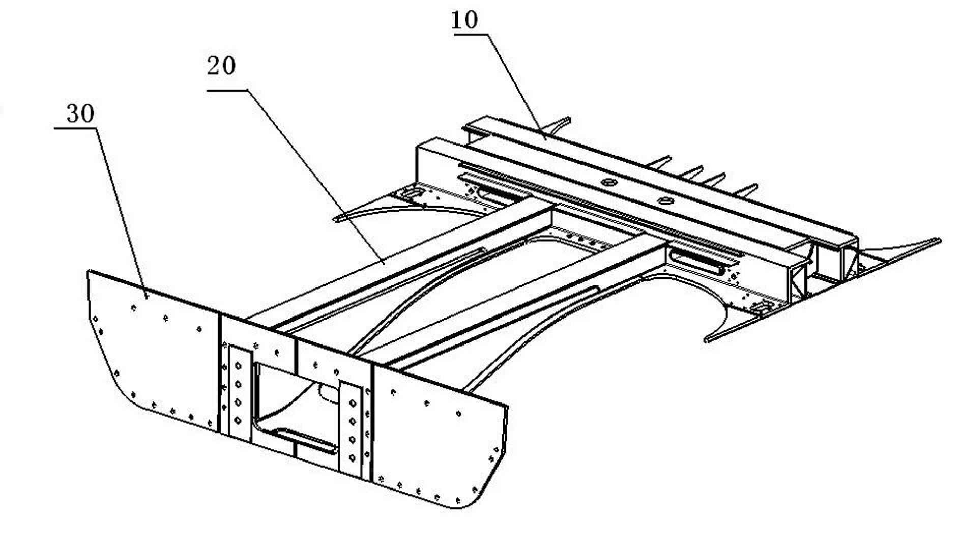 Vehicle body draft, bolster and buffer assembling and welding process