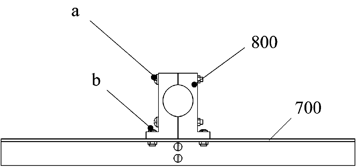 Automobile pedal stroke testing device and method