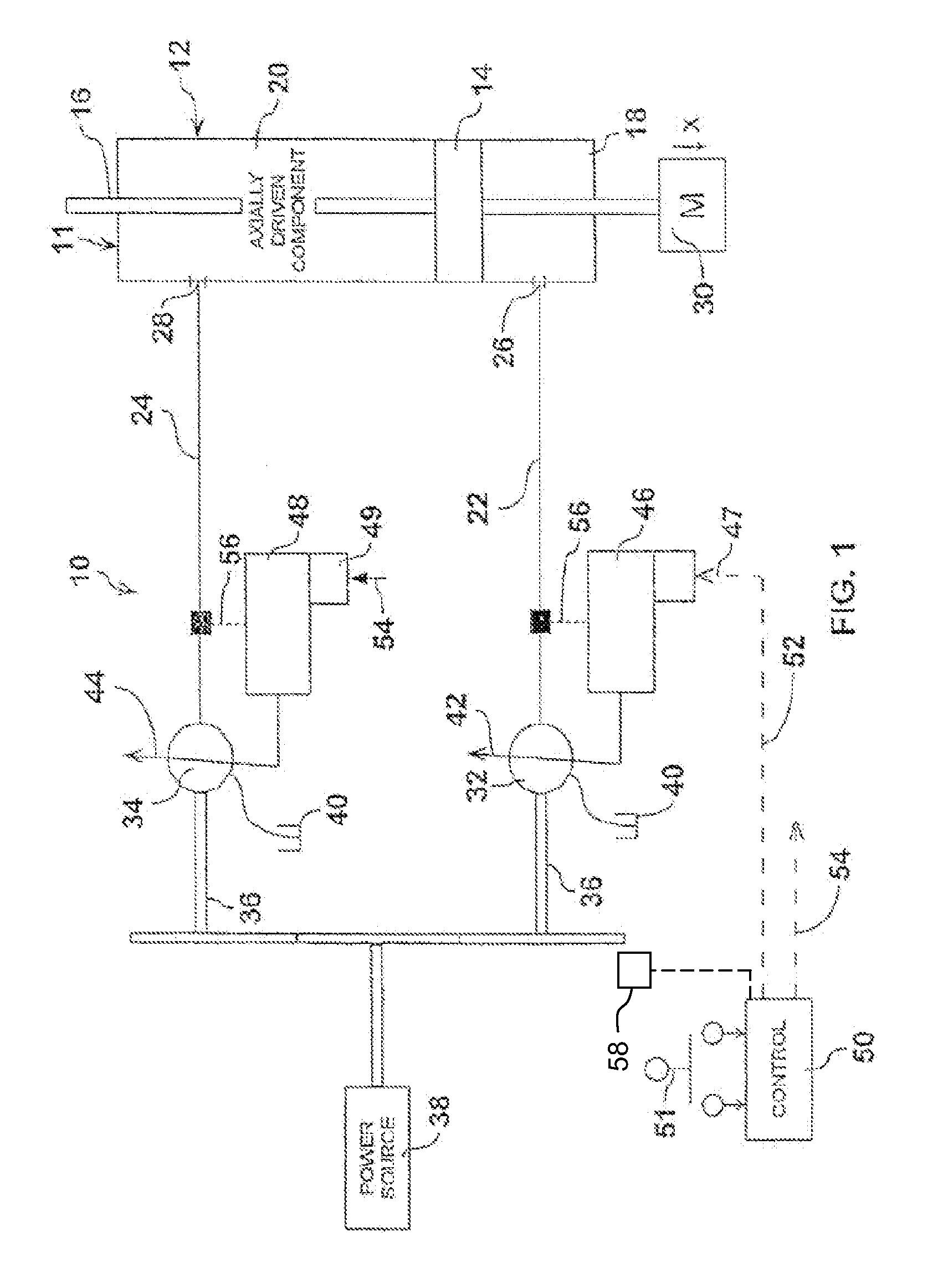 Engine augmentation of hydraulic control system