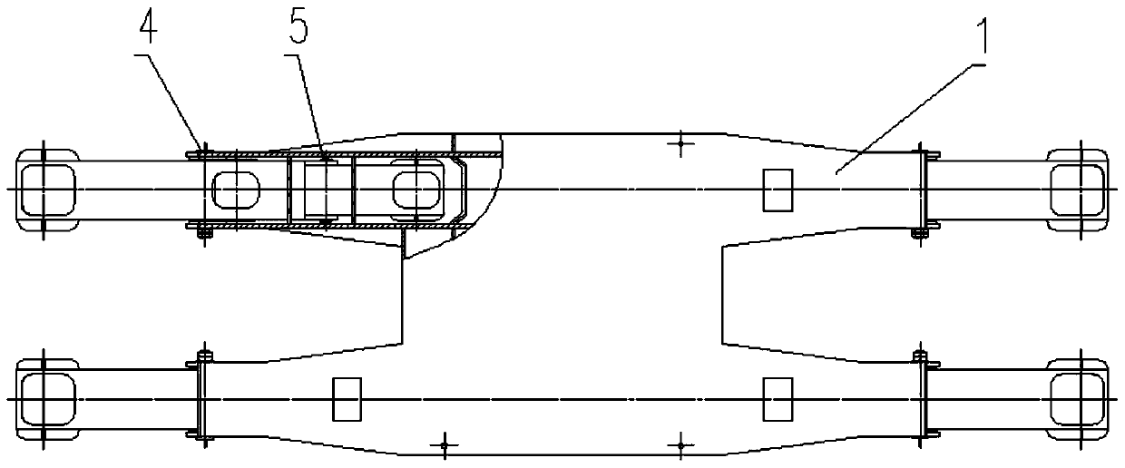 Large impact load distribution mechanism