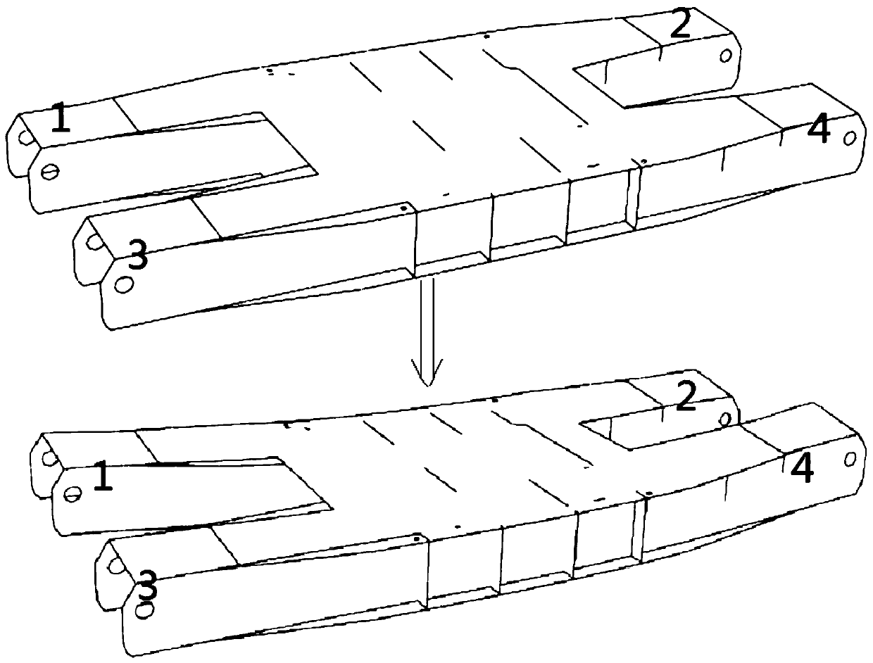 Large impact load distribution mechanism