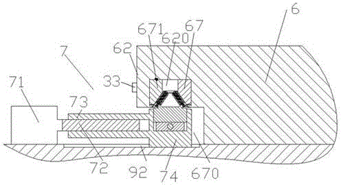 Floating type machining work table device