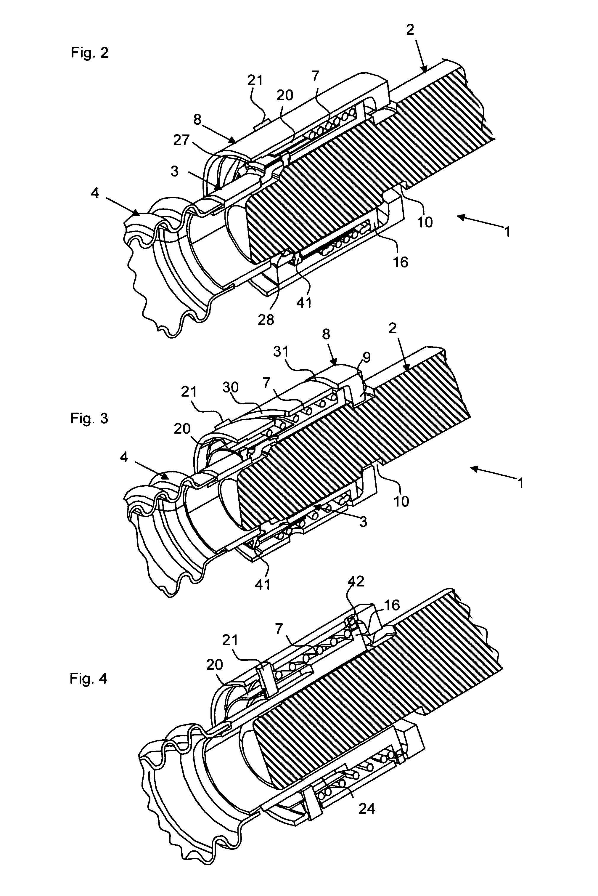 Steering spindle arrangement