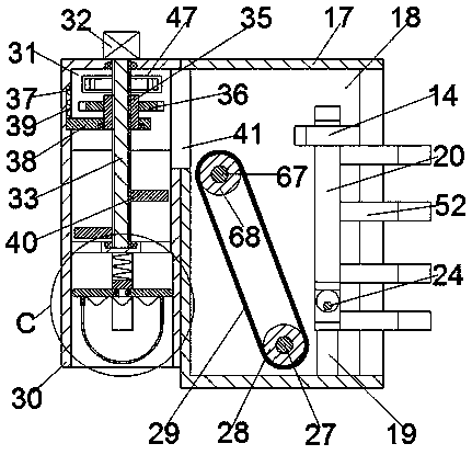 Green belt trimming device