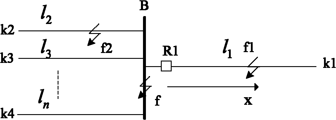 Transient travelling wave amplitude integral type superspeed bus protection system and method thereof