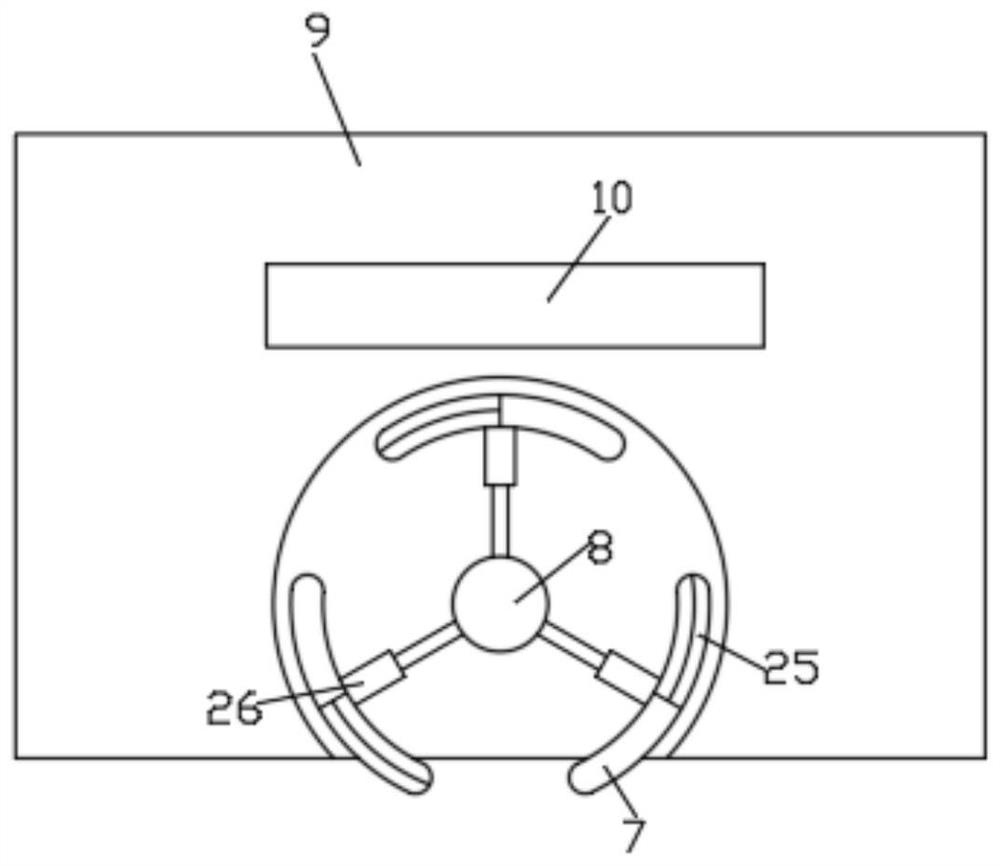 Sample container heating device and nucleic acid extraction equipment for nucleic acid extraction equipment