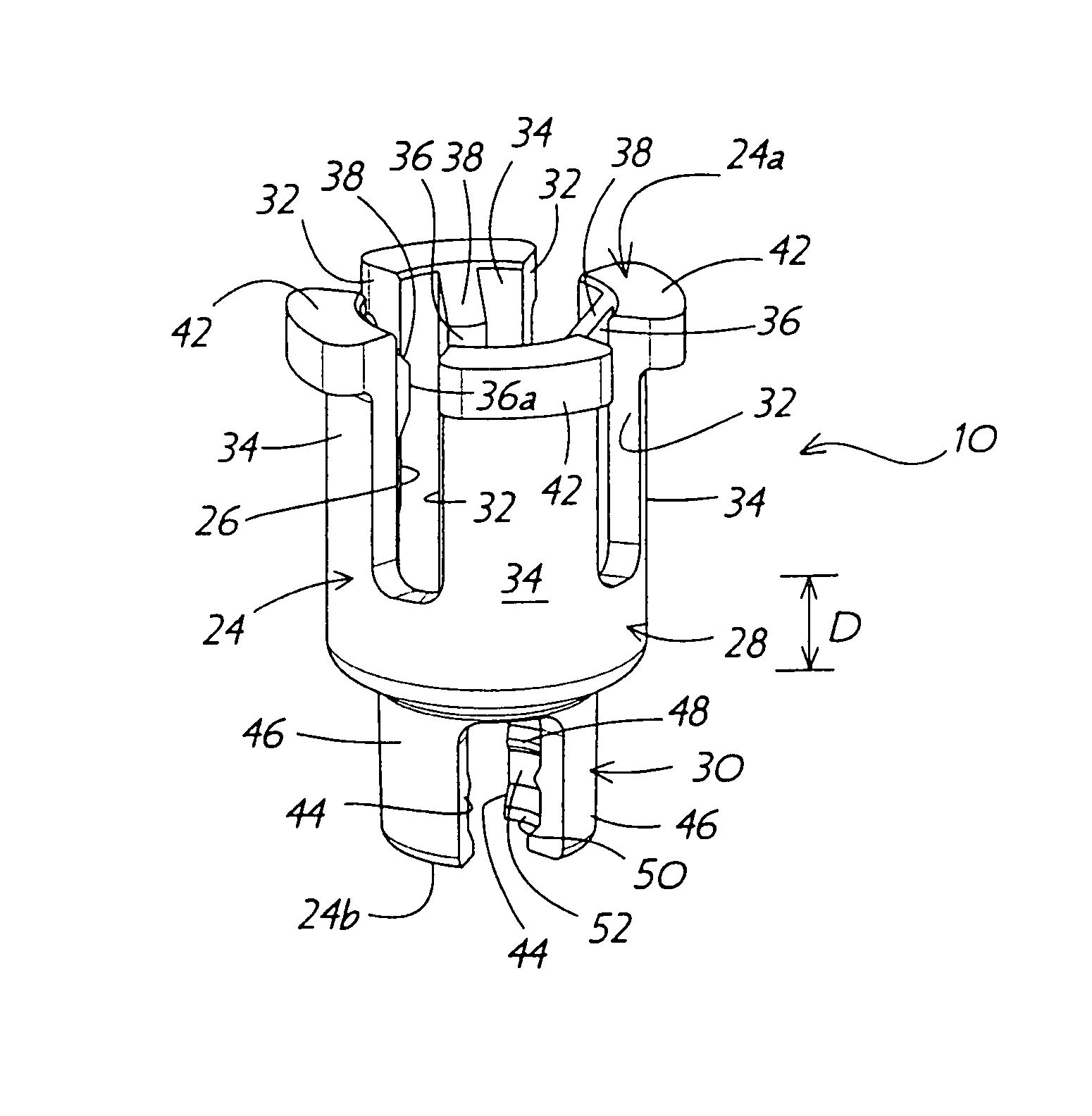 Surgical screw retention clip and method of using the same