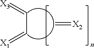 Oxocarbon-, pseudooxocarbon- and radialene compounds and their use