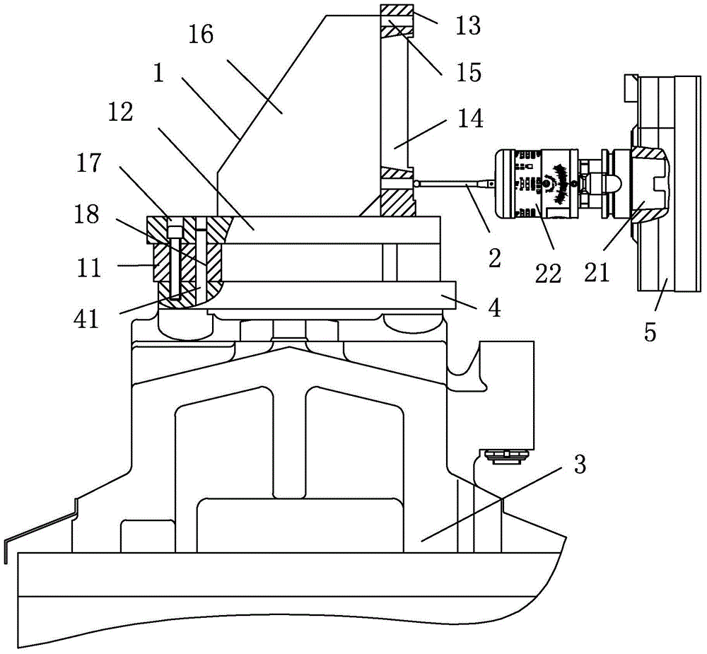 Accuracy calibration device and accuracy calibration method of fixture for box-type parts