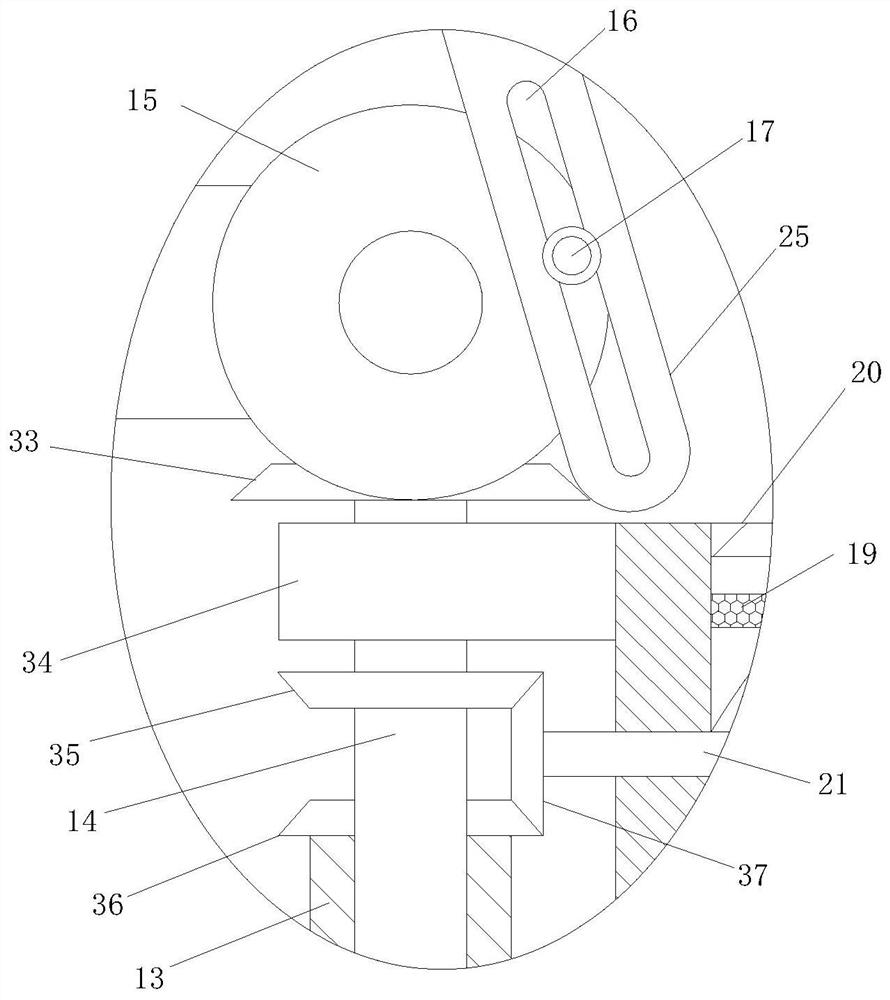 Separating and squeezing device for honey processing