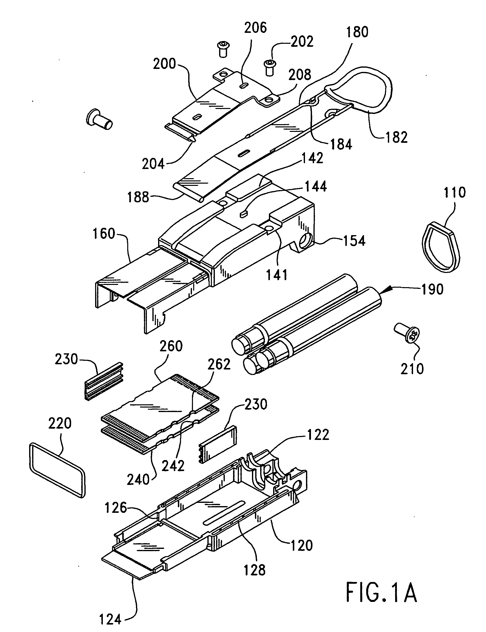 Modular connector with EMI protection