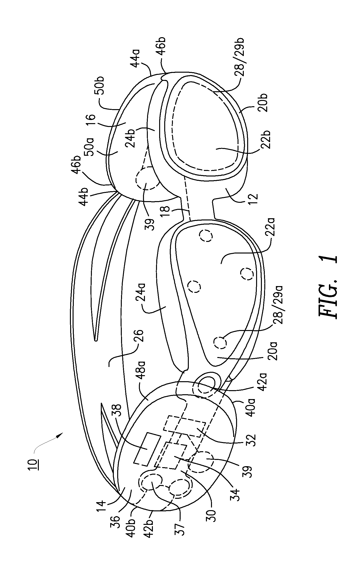 Waterproof heart rate measuring apparatus