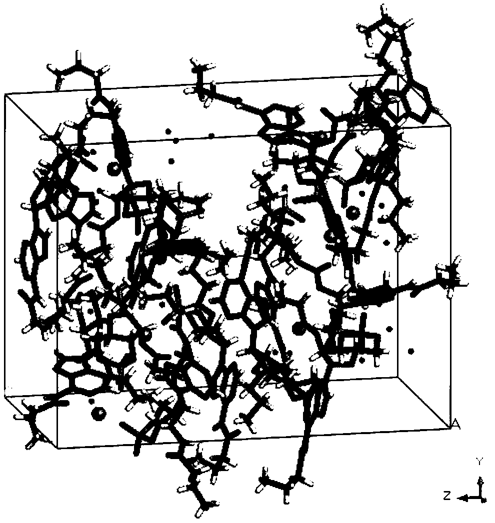 Crystal of dibutyryl adenosine cyclophosphate calcium salt