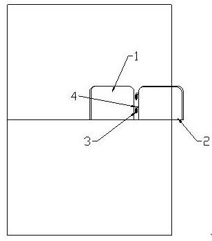 Steel column manhole structure and mounting method thereof