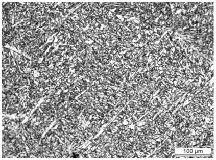 Yield strength 690 MPa class steel plate capable of bearing high heat input welding and manufacturing method