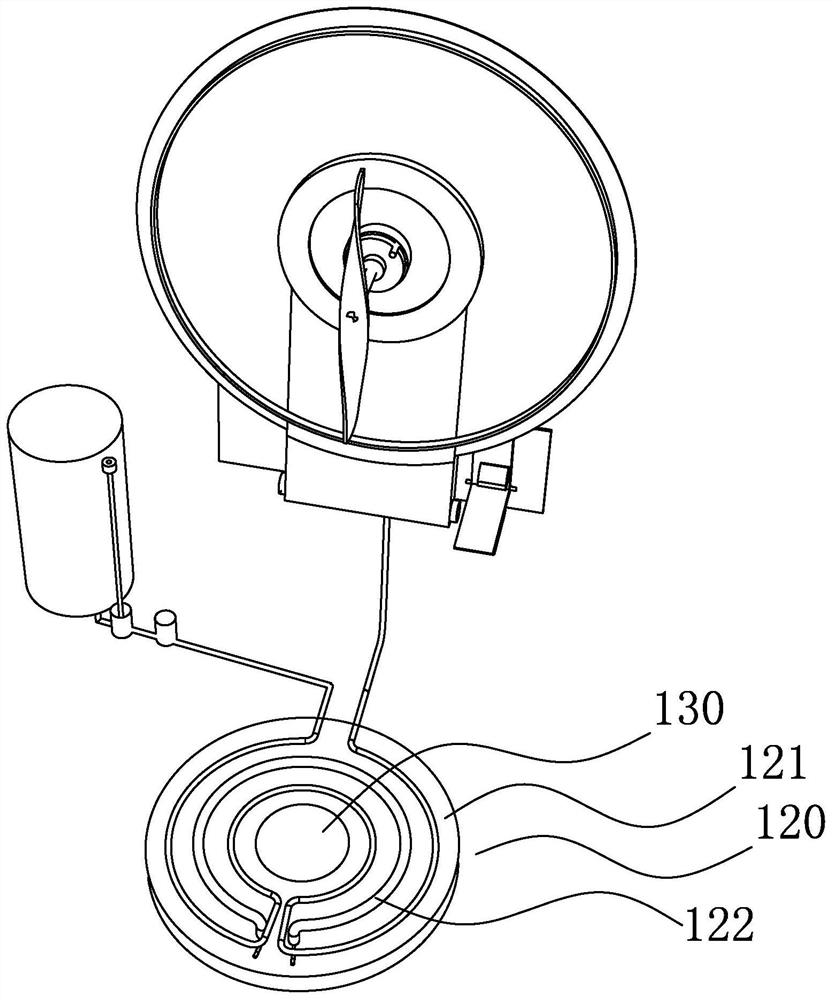 Intelligent kitchen range with cooling function