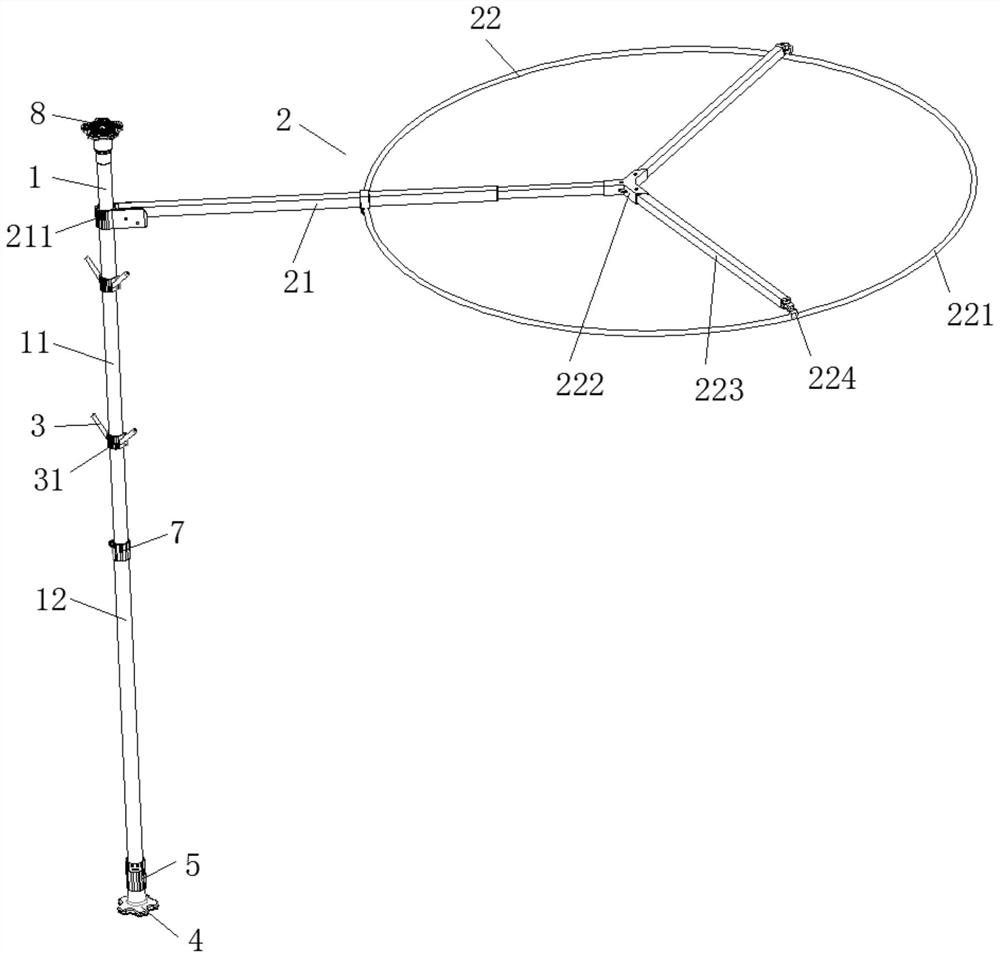 Mosquito net frame