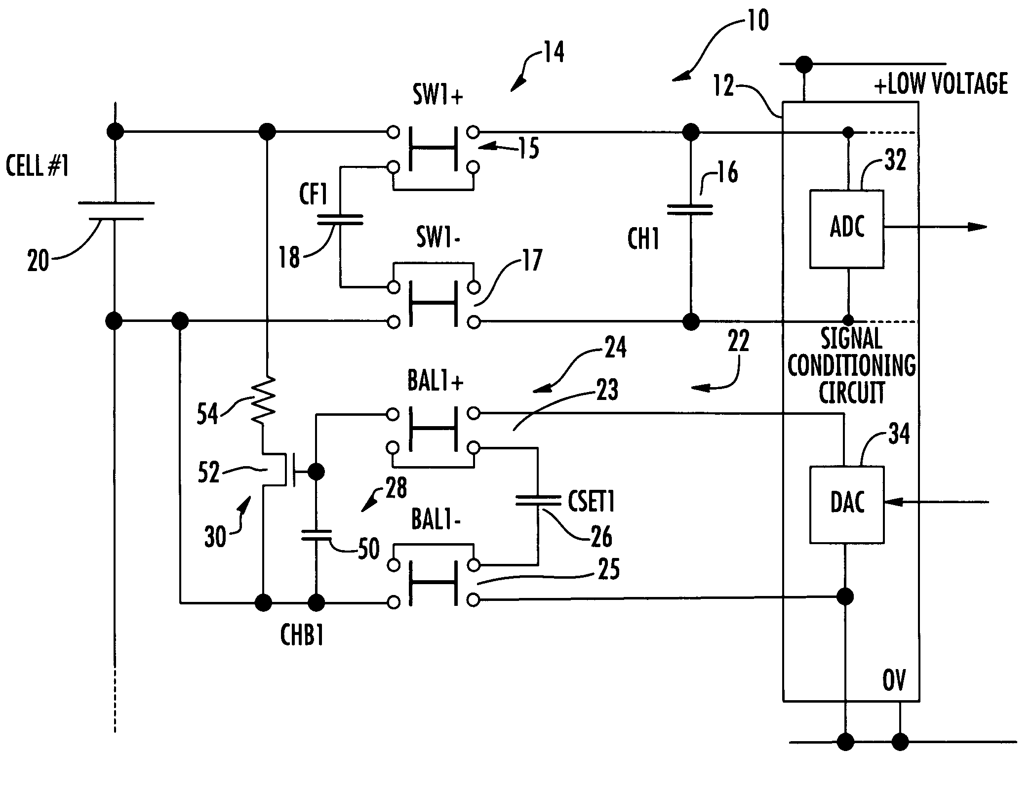 Galvanically isolated charge balance system