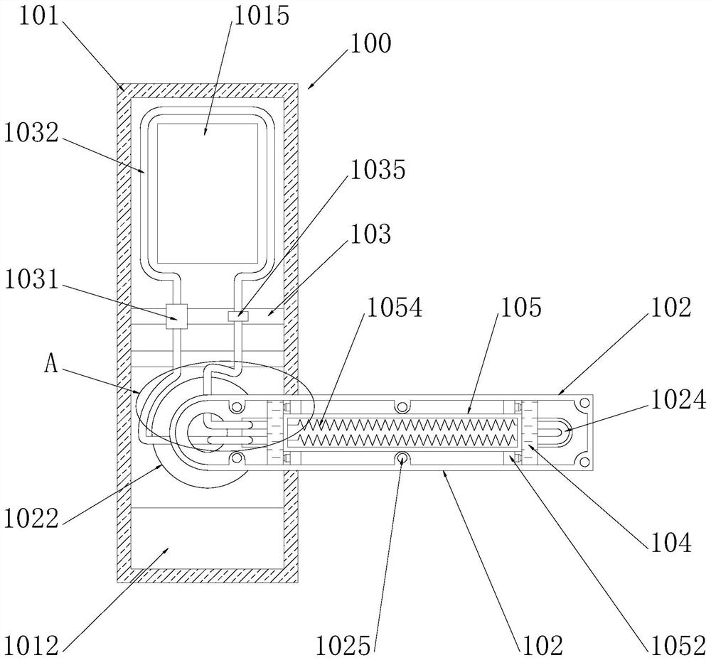 Intelligent lock with heating structure