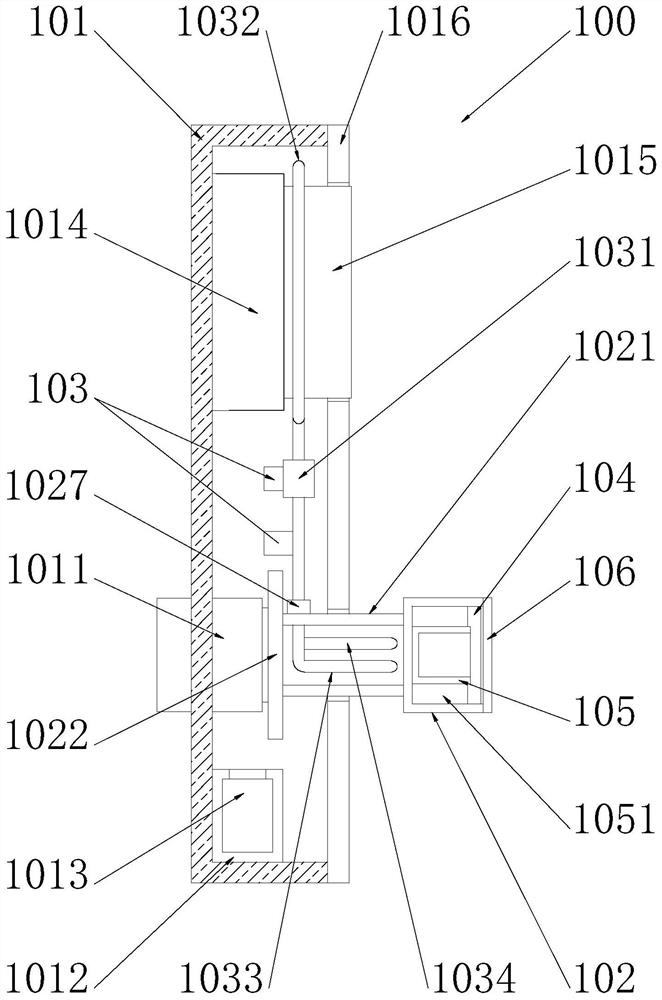 Intelligent lock with heating structure