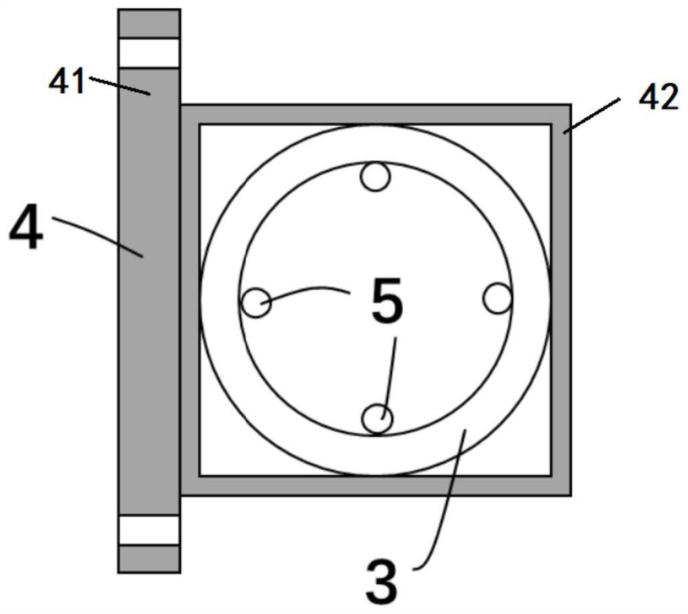 Three-dimensional space position continuous change combined measurement device and measurement method