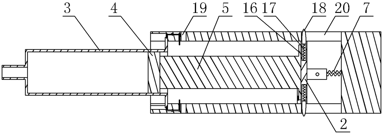 Needleless injection connecting device