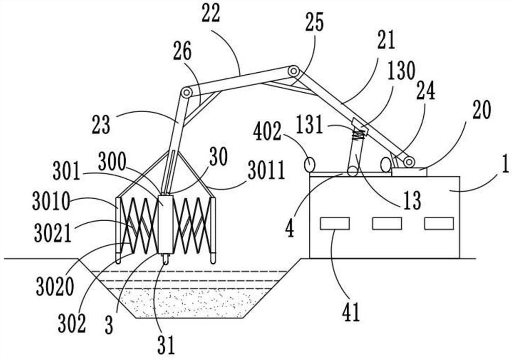 Sampling and sample preparation device for river polluted bottom sediment for biotoxicity test and working method