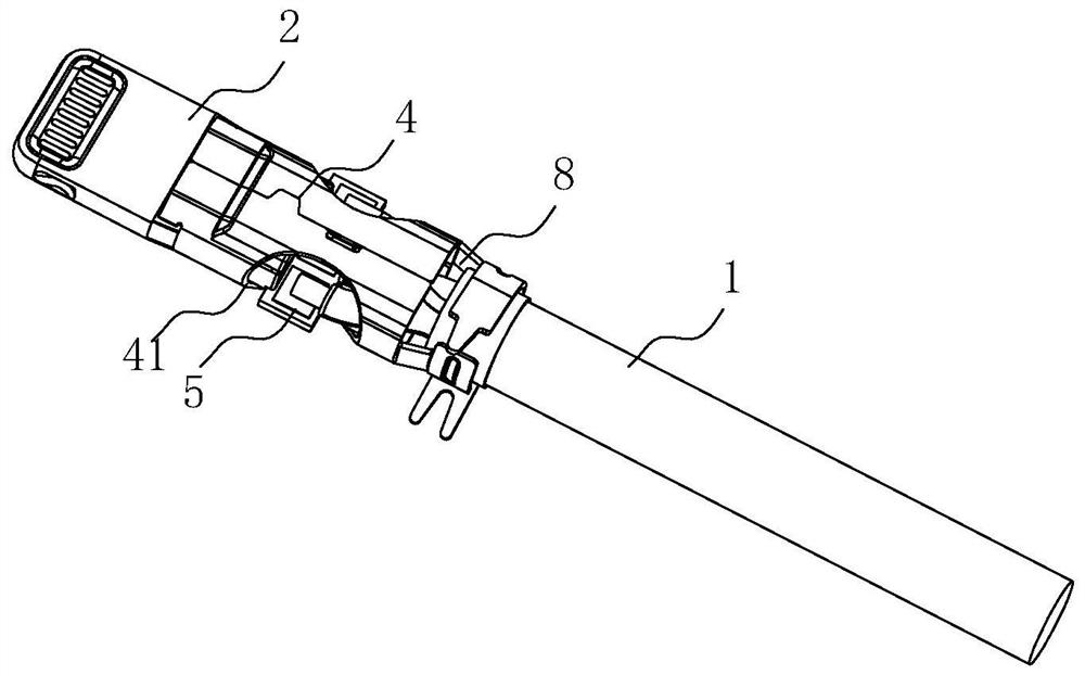 A data line and its processing method