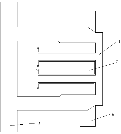 Skeleton type centering clamp