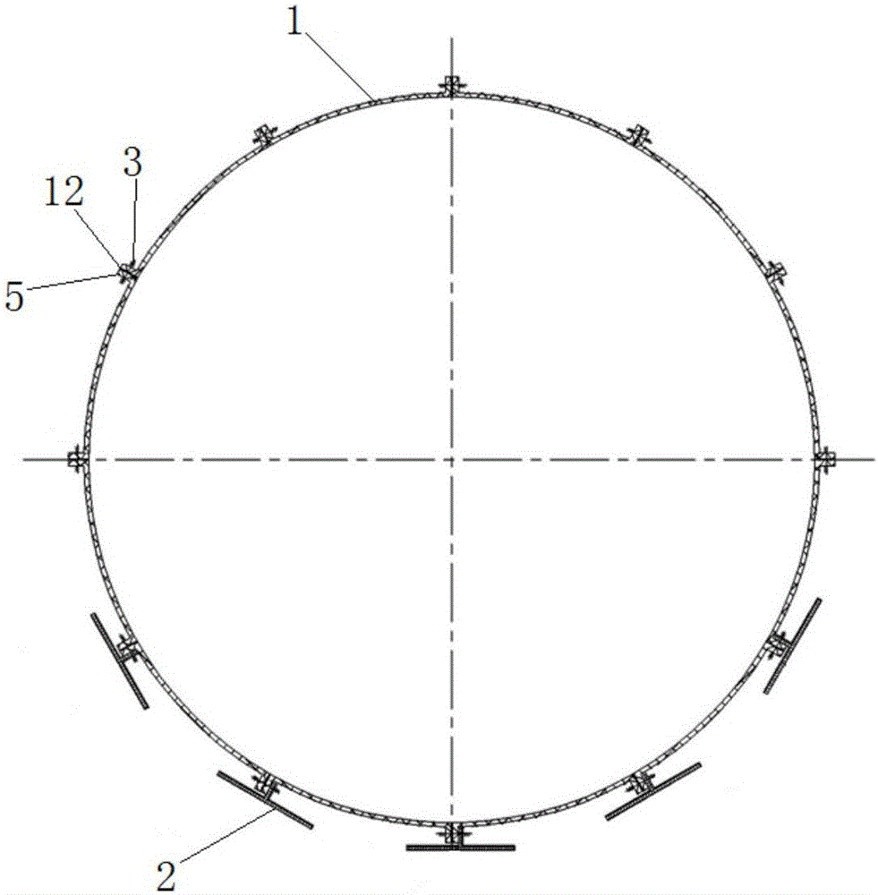 Device for preventing downwash of smoke plume for chimney