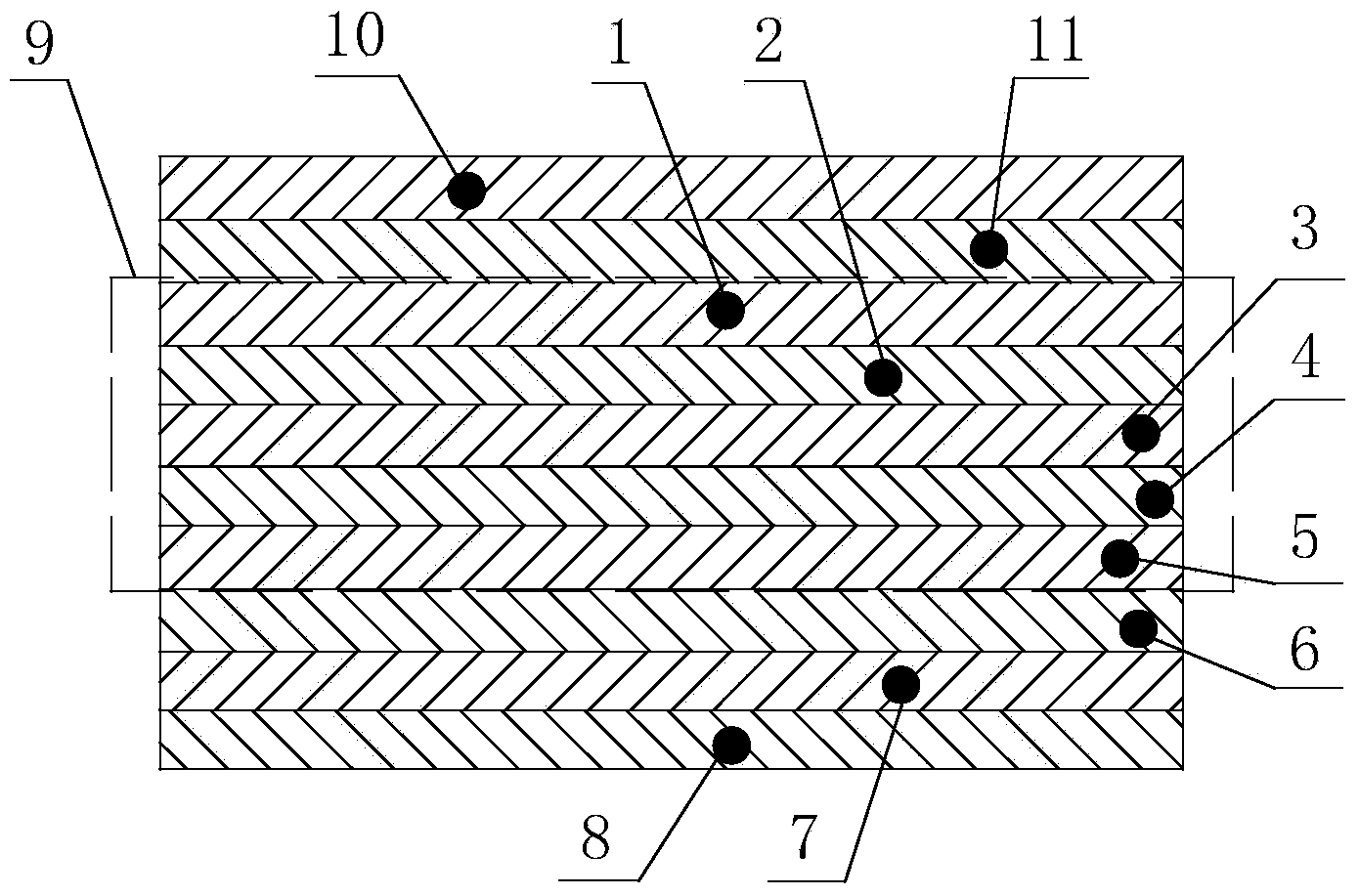 Matte three-dimensional cold-laminating composite paper