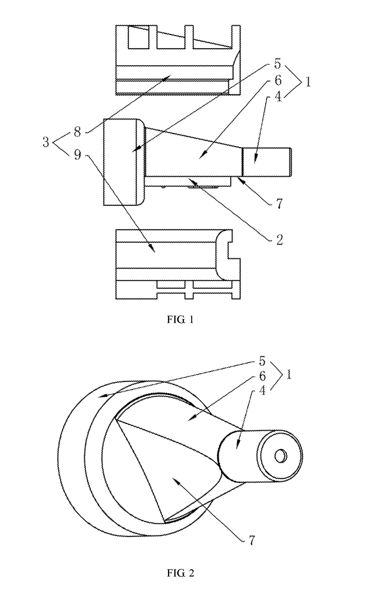 Heating device for hot melt glue gun