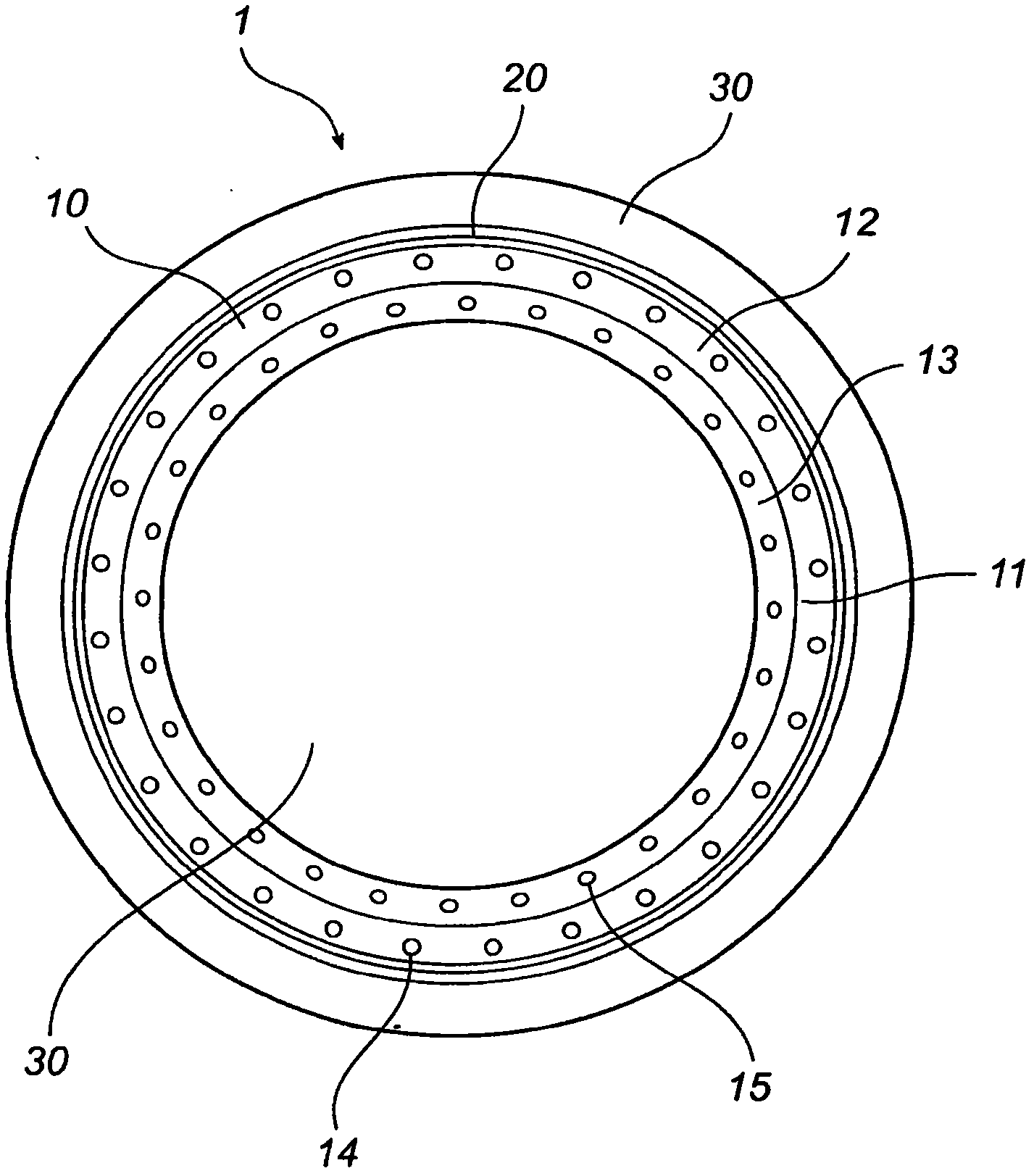 A foundation and a method for forming a foundation for a wind turbine tower