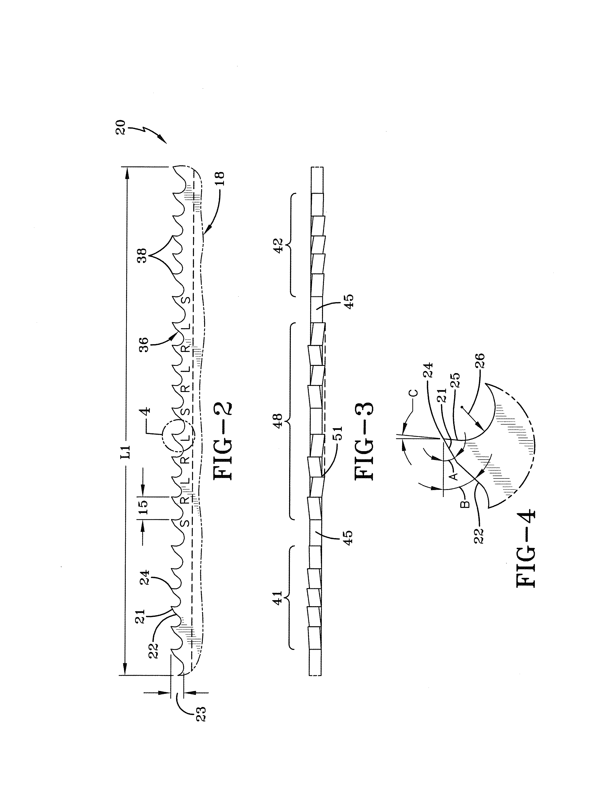 Reciprocating saw blade