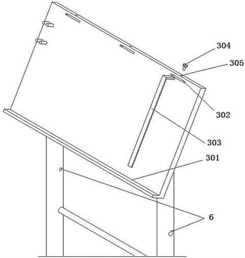 Teaching rack for teaching