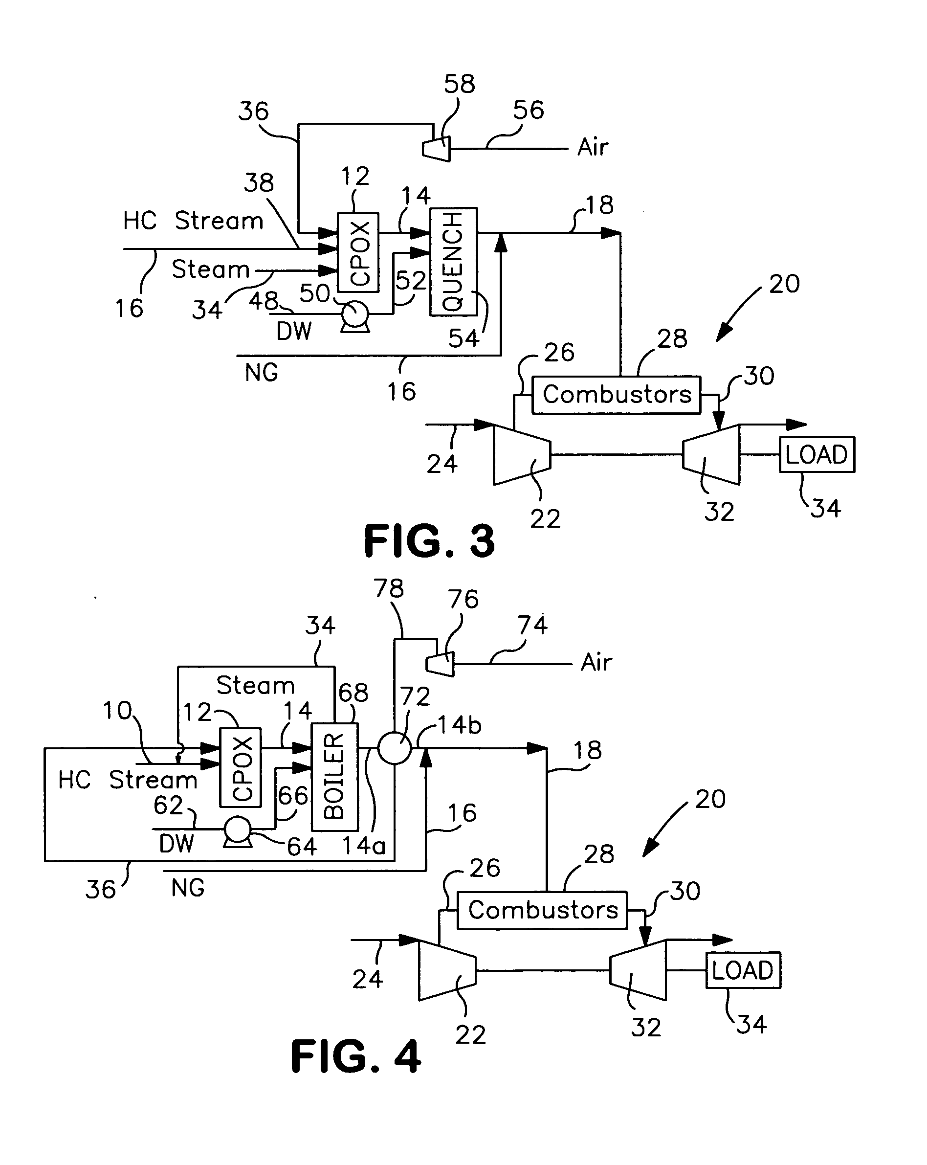 Gas turbine fuel preparation and introduction method