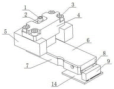 Automatic oblique inserting device for wireless network card